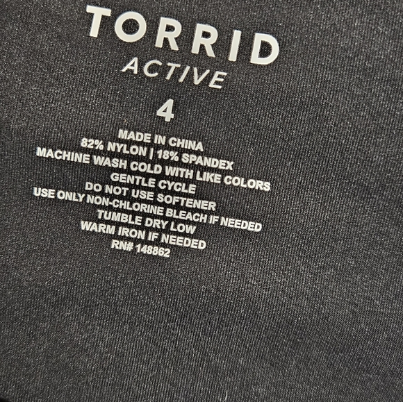 Torrid Tech Jersey Sleeveless Active Tank - Picture 6 of 9